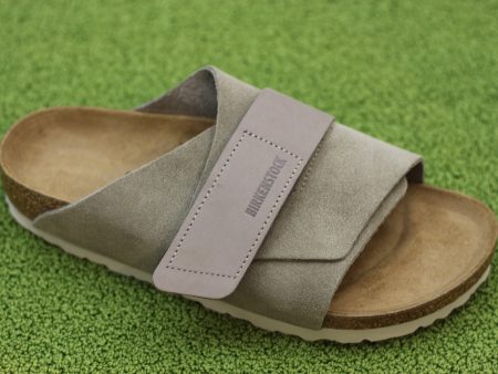 Women s Kyoto Sandal - Taupe Suede Leather Sale