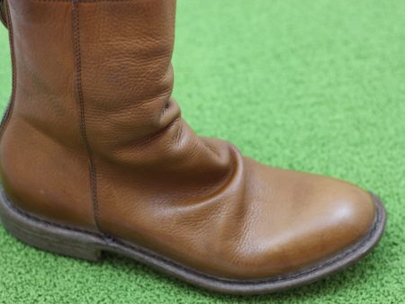 Women s 30401C Zip Boot - Rust Calf For Cheap