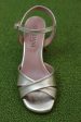 Women s Ilaria Sandal - Platino Leather Online Sale