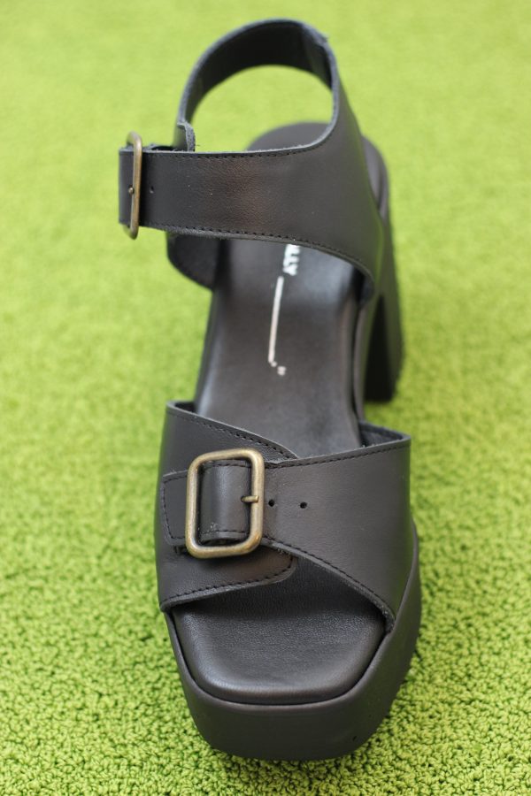 Women s Margo Sandal - Black Leather Supply