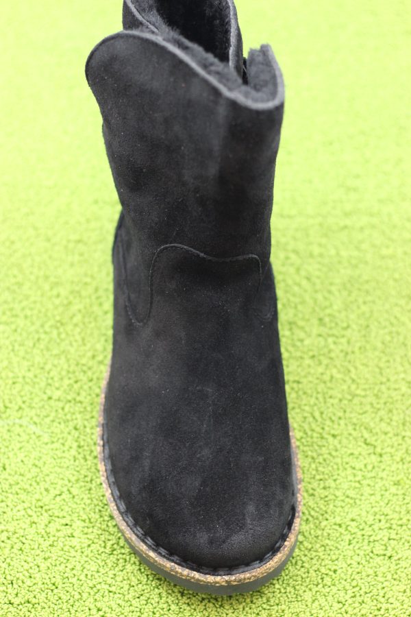 Women s Upsalla Boot - Black Suede Shearling For Cheap