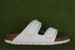 Women s Arizona Sandal - White Leather For Cheap