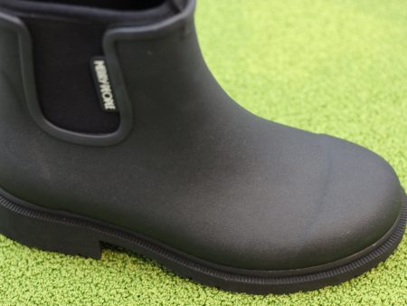 Womens Bobbi Rain Boot - Black Black Rubber Neoprene For Sale