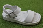 Women s Alda Strap Sandal - Off White Leather Cheap