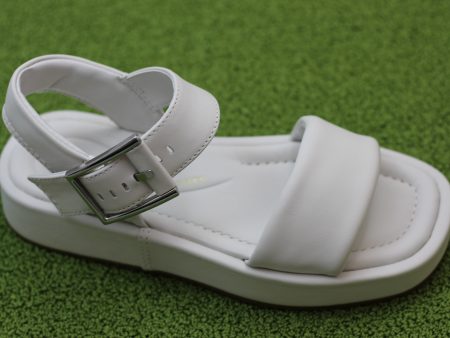 Women s Alda Strap Sandal - Off White Leather Cheap