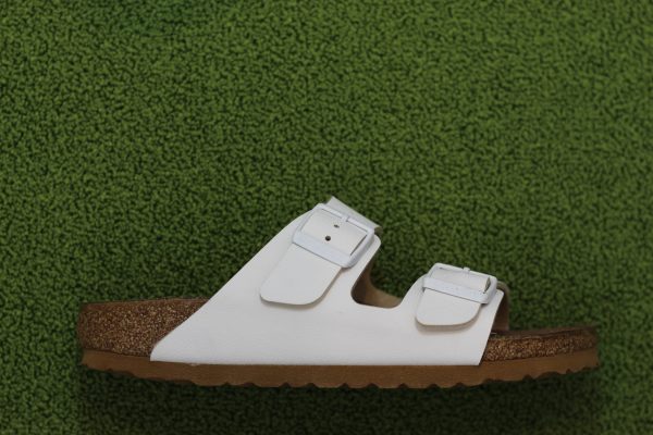 Women s Arizona Vegan Sandal - White Birko Flor Online now