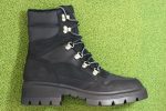 Women s Cortina Valley Boot - Black Leather Nylon on Sale