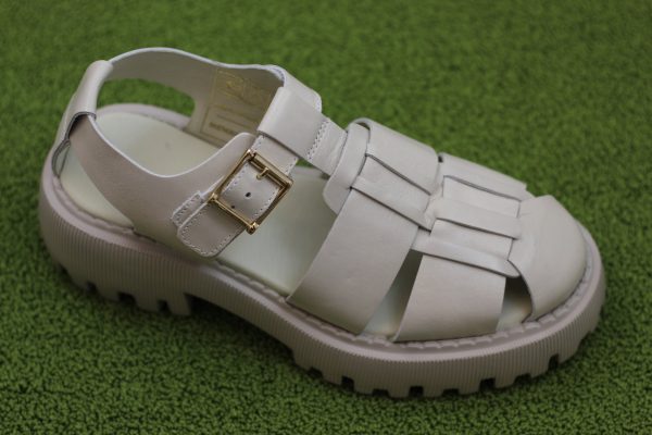 Women s Posey Sandal - Off White Leather Online Hot Sale