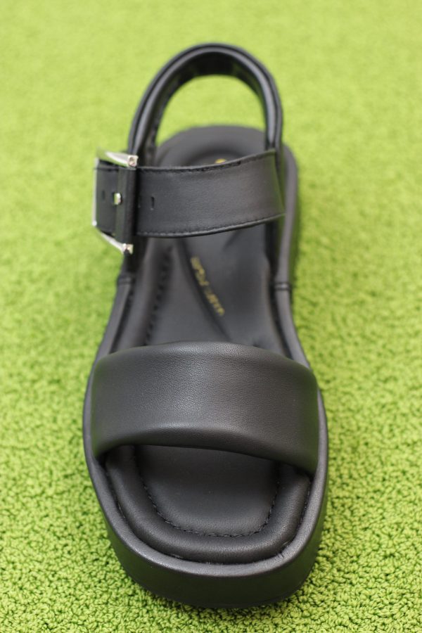 Women s Alda Strap Sandal - Black Leather Hot on Sale