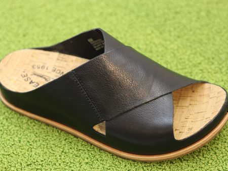 Women s Tutsi Cross Band Sandal - Black Leather Hot on Sale