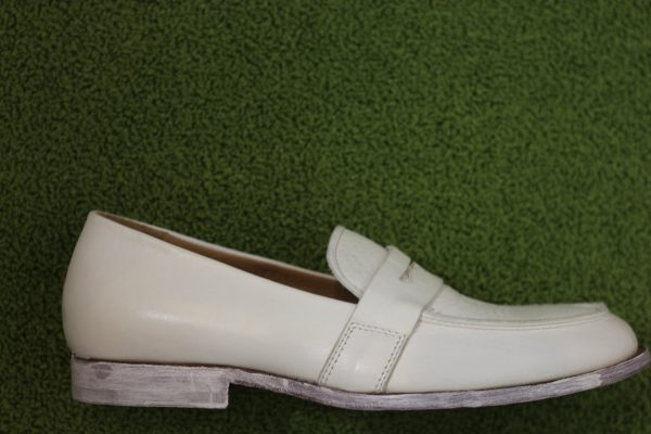 Women s 31403 Penny Loafer - White Calf Cheap