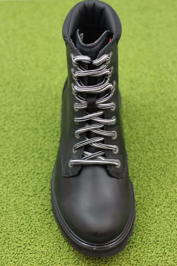 Women s Lennox Lace WP Boot - Black Leather Online