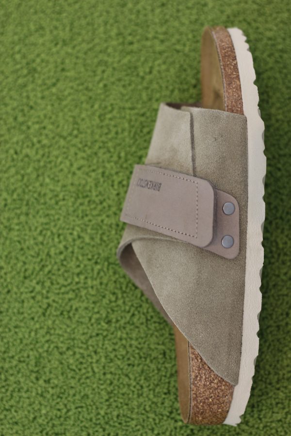 Women s Kyoto Sandal - Taupe Suede Leather Sale