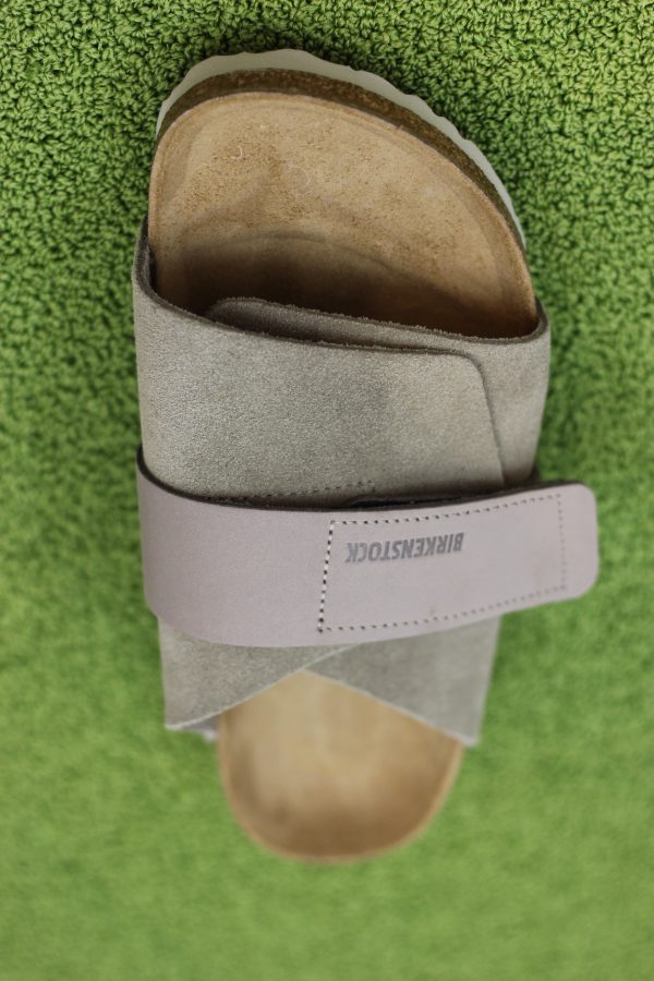 Women s Kyoto Sandal - Taupe Suede Leather Sale