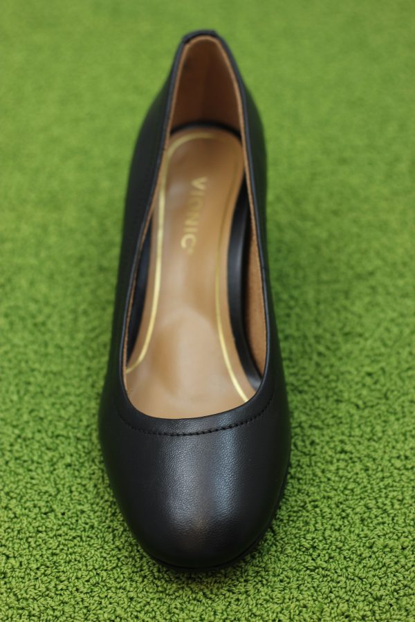 Women s Carmel Pump - Black Leather For Discount