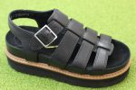 Women s Orianna Twist Sandal - Black Leather on Sale