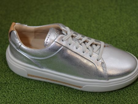 Women s Hollyhock Walk Sneaker- Silver Leather Online Sale