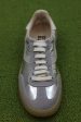 Women s 3AS420 Sneaker - Silver Metallic Leather For Cheap