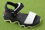 Women s Kinetic Impact Sandal - Black Jet Leather Online