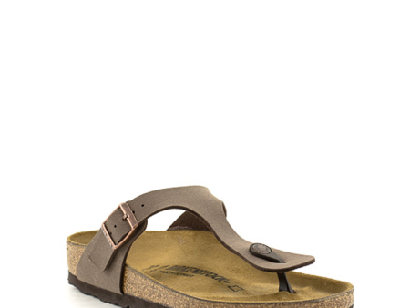 Birkenstock — Gizeh Birko-Flor - Mocca Regular Width Hot on Sale