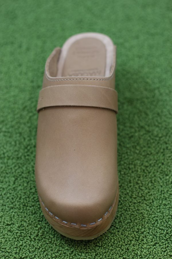 Women s Berkeley Clog - Light Tan Leather Sale