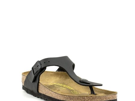 Birkenstock — Gizeh Birko-Flor - Black Regular Width Online Hot Sale