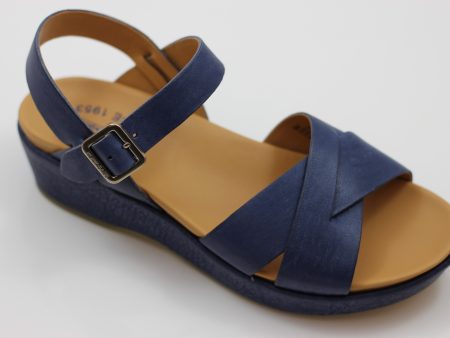 Women s Myrna2.0 Sandal - Navy Leather Online now