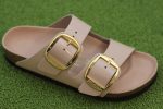 Women s Arizona Big Buckle Sandal - Beige Patent Leather Online Sale