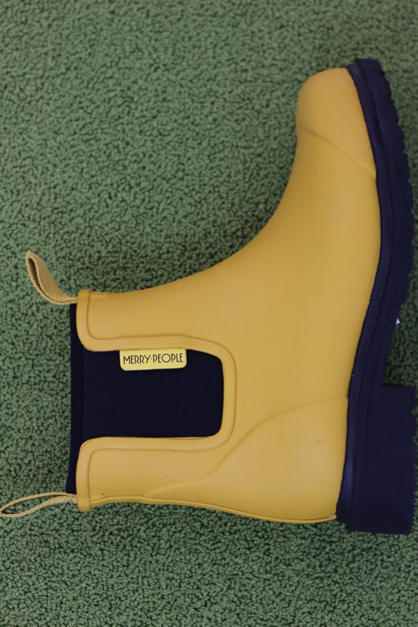 Womens Bobbi Rain Boot - Yellow Mustard Rubber Neoprene Sale