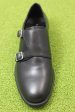 Womens Heidi Monkstrap- Black Leather Hot on Sale