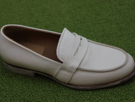 Women s 31403 Penny Loafer - White Calf Cheap