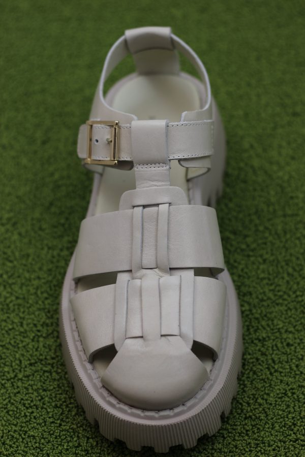 Women s Posey Sandal - Off White Leather Online Hot Sale