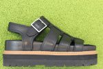 Women s Orianna Twist Sandal - Black Leather on Sale