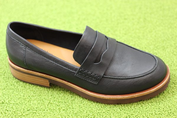 Women s Carlisle Loafer - Black Leather Cheap