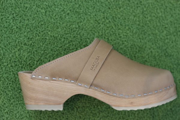 Women s Berkeley Clog - Light Tan Leather Sale