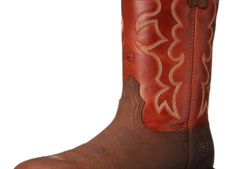 Ariat Men s WorkHog Wide Square Toe Steel Toe Work Boot Online Sale