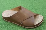 Women s Tutsi Cross Band Sandal - Brown Leather Supply