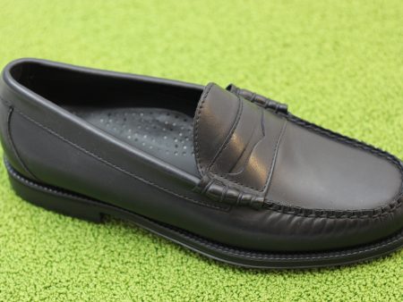 MENS LARSONEASY - BLACK LEATHER For Sale