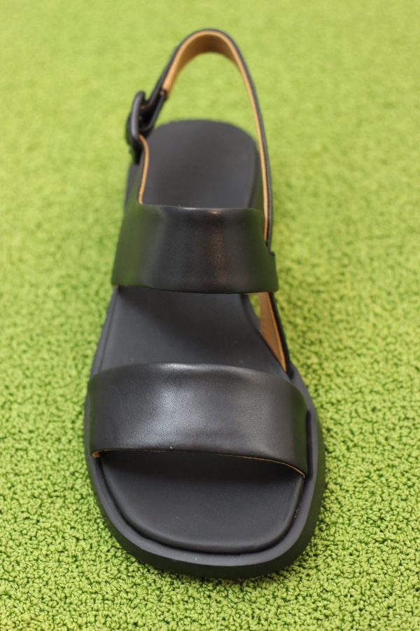 Women s Dana Sandal - Black Leather Online now