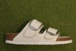 Women s Arizona Big Buckle Sandal - White Leather Online