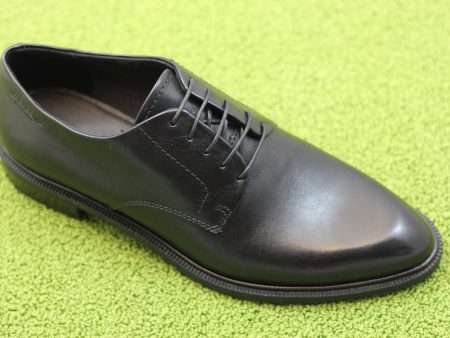 Womens Frances Oxford - Black Leather For Cheap