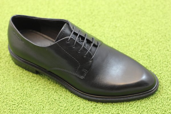 Womens Frances Oxford - Black Leather For Cheap