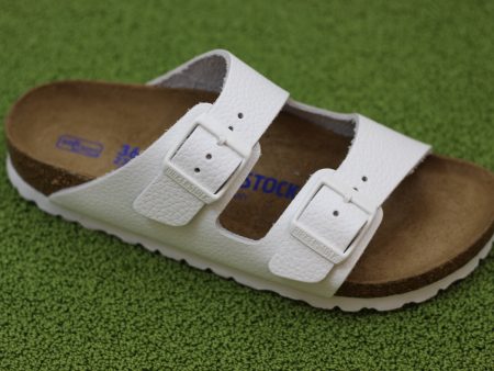 Women s Arizona Sandal - White Leather For Cheap