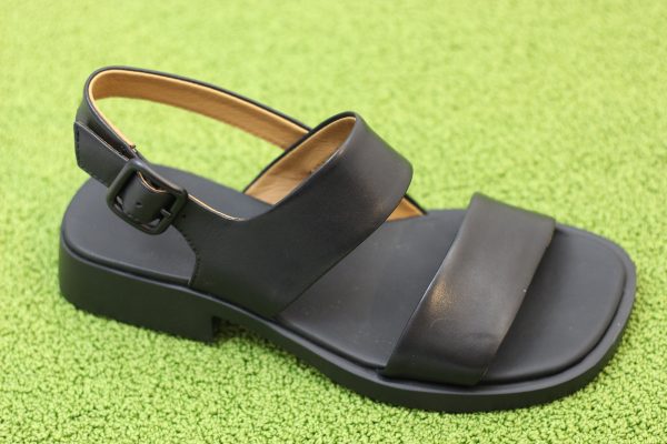 Women s Dana Sandal - Black Leather Online now