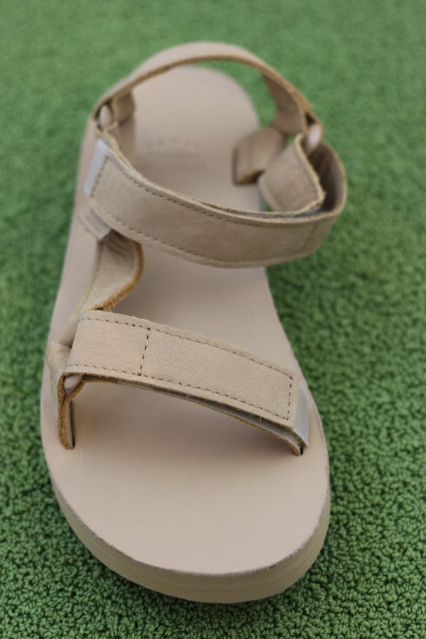 Women s Mid Universal Sandal- Sand Leather Discount