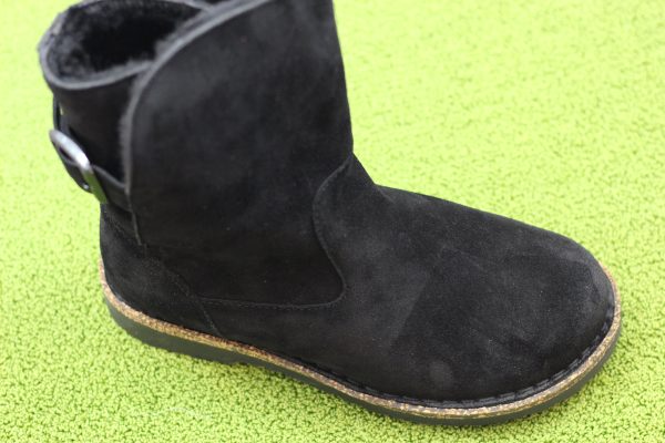 Women s Upsalla Boot - Black Suede Shearling For Cheap