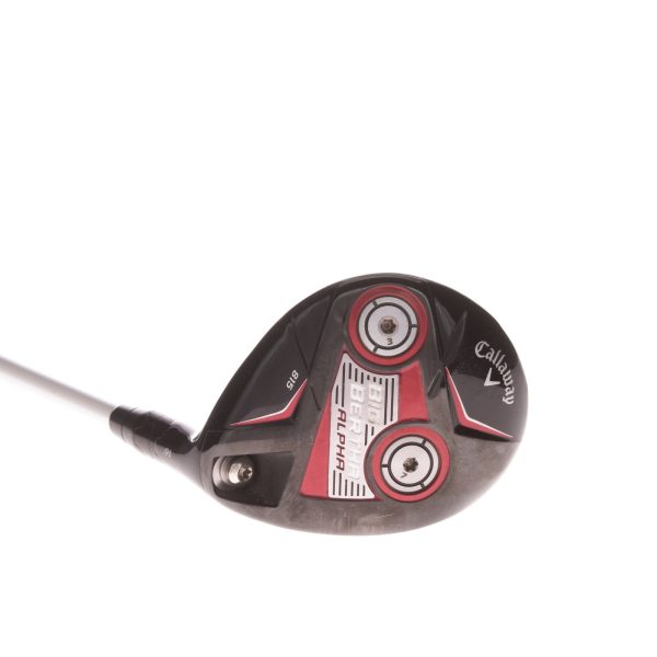 Callaway Big Bertha Alpha 815 Mens Right Hand Graphite Fairway 3 Wood 16 Degree Fujikura Speeder 665 R - Regular Sale