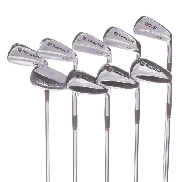 Wilson Staff FG-51 Steel Mens Right Hand Irons 3-SW Regular - Dynamic Gold R400 Hot on Sale