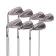 TaylorMade Stealth Steel Mens Left Hand Irons 5-SW Regular - KBS Max 85 Fashion