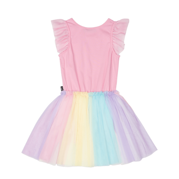 Rock Your Kid Blue Unicorn Singlet Circus Dress - Pink (Size 2-7) Sale